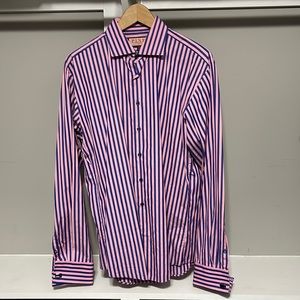 PINK Thomas Pink London Men’s Shirt 16-1/2 42cm includes auth. PINK cuff links